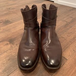 Frye Weston cross Strap Boot